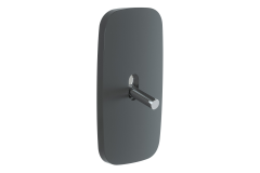 Arnould -Art- Rétro- Noir- mat- petit- rectangle