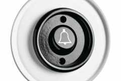 BP sonnette THPG bakélite + verre ronde