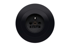 Berker serie 1930 bakelite noire
