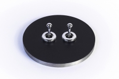 Circle serie epoxy noir mat