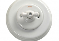 Fontini Garby colonial porcelaine blanche