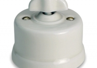 Fontini Garby porcelaine blanche manette rétro