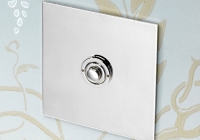 bouton poussoir Forbes and Lomax nickel
