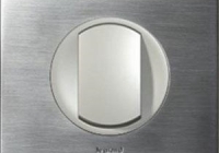Interrupteur Celiane Inox brossé