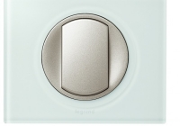Interrupteur Celiane Verre Kaolin