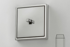 JUNG LS 1912 en Chrome à levier cubique