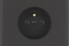 Modelec Hikari Prise Soft Touch Noir (482)