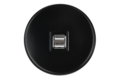 Modelec Iris Chargeur Noir Satin (352)