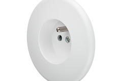 Modelec Iris Prise Blanc Satin (351)