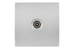Modelec Karo TV Prise Blanc Satin (210)
