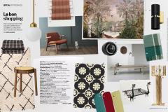Heure Industrielle citée sur les pages d'ELLE DECORATION en février-mars 2020