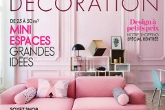 Heure Industrielle citée sur les pages d’ELLE decoration en septembre 2014
