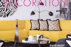 Heure Industrielle citée sur les pages de Marie claire maison en février/mars 2014