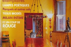 Heure Industrielle citée sur les pages de Marie claire maison en septembre 1999