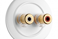 Prise haut-parleur THPG Duroplast blanc