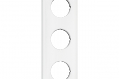Plaque triple THPG Duroplast blanc