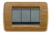 Vimar Idea Rondo 3 modules Acajou